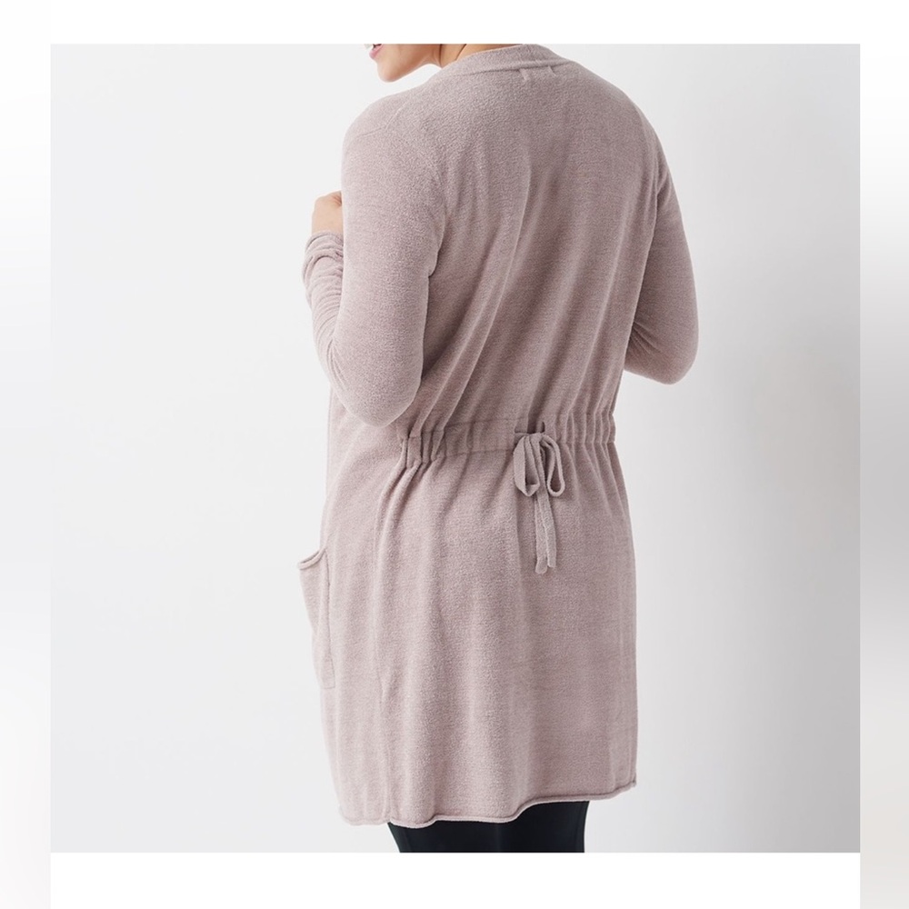 Barefoot Dreams Cozy Chic Lite Cardigan in Deep Purple